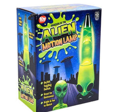 13" ALIEN HEAD WAX MOTION LAMP LLB kids toys