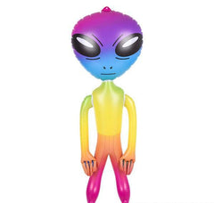 36" RAINBOW ALIEN INFLATE LLB Inflatable Toy