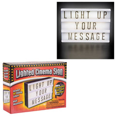 LED Lighted Cinema Box 6" LLB kids toys