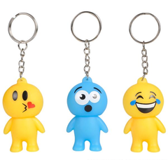 2.5" EMOTICON GUY KEYCHAIN LLB Keychain