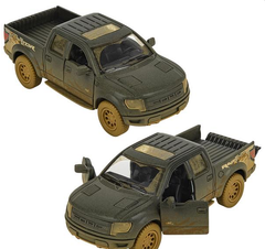 5" DIE-CAST FORD F-150 SVT RAPTOR MUDDY LLB Car Toys