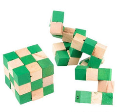 2" WOODEN MAGIC CUBE PUZZLE LLB Puzzle