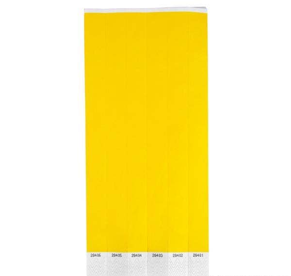 YELLOW WRIST TICKETS LLB kids toys