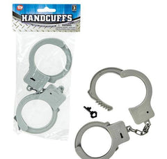 11" PLASTIC HANDCUFFS LLB kids toys