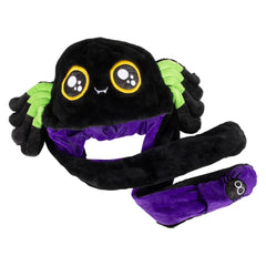 Halloween Spider Popping Ear Light-Up Hat - LLB Toys