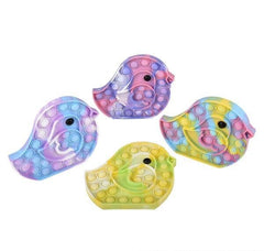 6" EASTER EGG MARBLEIZED BUBBLE POPPER LLB kids toys