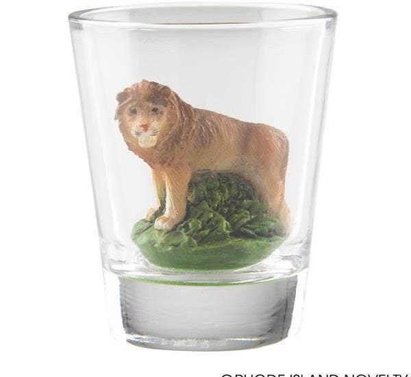 LION DECORATIVE SHOT GLASS LLB kids toys