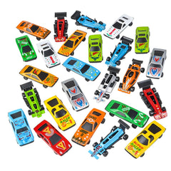 25PC 2.75" DIE-CAST CAR SET LLB Car Toys