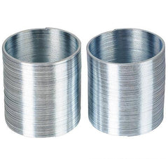 2"(50MM) SILVER METAL COIL SPRING LLB kids toys