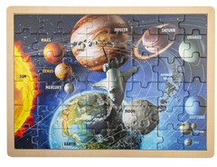 15.75" x 11.75" 48PC SPACE PUZZLE LLB Puzzle