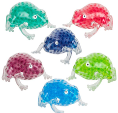 3.5" SQUEEZY BEAD FROG LLB Squishy Toys