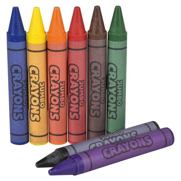 Jumbo Crayon 8pc LLB Stationary