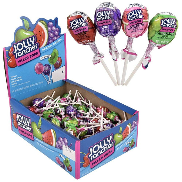 Jolly Rancher Fruit Chews Filled Lollipops