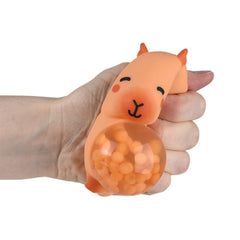 3.5" Squeezy Bead Capybara Ball-LLB Toys- LLB Toys