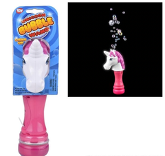 8" UNICORN LIGHT-UP BUBBLE WAND LLB Light-up Toys