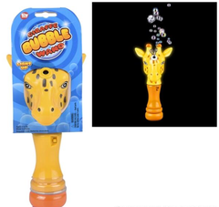 8" GIRAFFE LIGHT-UP BUBBLE WAND LLB Light-up Toys