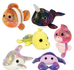 10" BIG EYE SPARKLE SEA ASSORTMENT 72PCS LLB kids toys