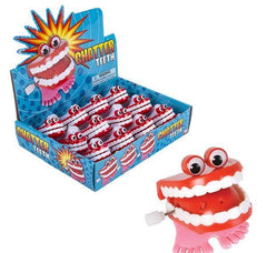 1.75" CHATTER TEETH WITH EYES