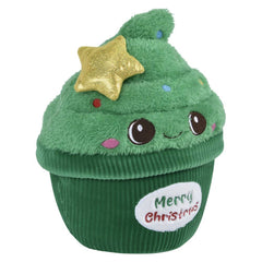 9" Christmas Cupcake Plush