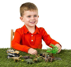 11 PC DINOSAUR EXPLORATION PLAYSET LLB kids toys