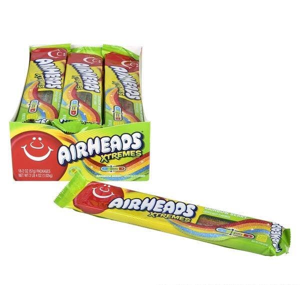 AIRHEADS XTREME SOUR BELTS  - LLB Candy