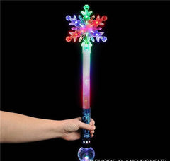 21" SNOWFLAKE MAGIC BALL WAND LLB kids toys