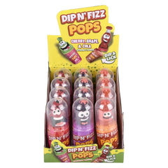 Dip N'Fizz Bottle Pops- LLB Candy