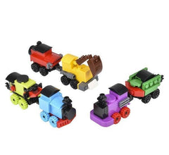 3" BUILDING BLOCK TRAIN ASSORTMENT LLB kids toys