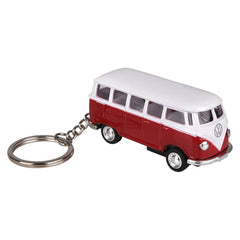 2.5" Diecast Pull Back 1962 VW Bus Keychain