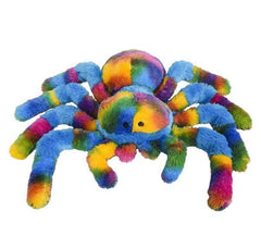 13" RAINBOW SPLATTER SPIDER LLB Plush Toys