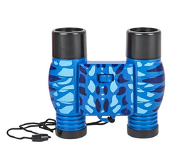 BLUE SNAKE CAMOUFLAGE BINOCULARS LLB kids toys