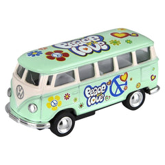 2.5" Diecast Pull Back 1962 VW Classic Bus W/Printing