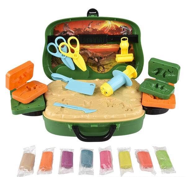 CREATIVE DOUGH DINOSAUR MOBILE PLAYSET LLB kids toys