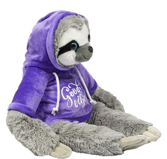 15.5" SLOTH WITH HOODIE LLB Plush Toys