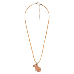 16" Capybara Necklace