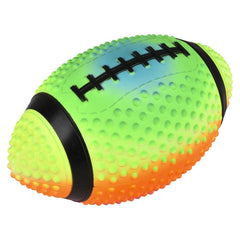 9" Rainbow Football