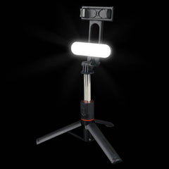 Mobile Phone Tripod Stick With Fill Light