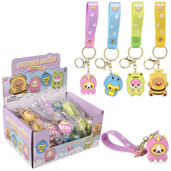 Kawaii Animal Wristlet Clip On 2- LLB Toys