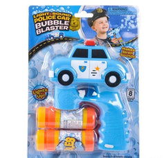 5" LIGHT AND SOUND POLICE CRUISER BUBBLE BLASTER  kids toys