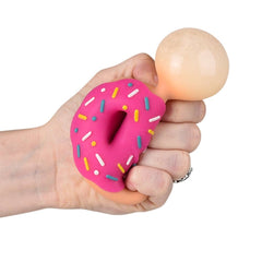 3" Squish And Stretch Donut 12ct- LLB Toys