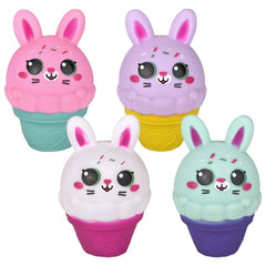 Squish And Stretch Easter Ice Cream Bunny 5"