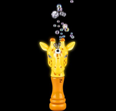 8" GIRAFFE LIGHT-UP BUBBLE WAND LLB Light-up Toys