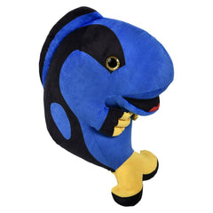 13" Belly Buddy Blue Tang Fish  Plush Toy