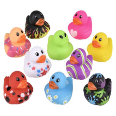 1.5" Rubber Duckling Assortment 100ct- LLB Toys