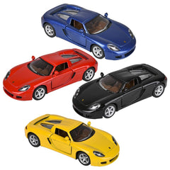 5" Diecast Pull Back Porshe Carrera GT