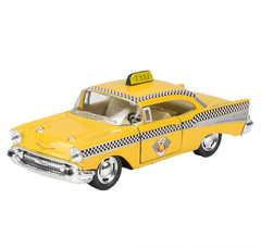 5" DIE-CAST PULL BACK CHEVROLET BEL AIR TAXI LLB Car Toys