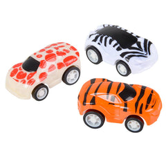 2" PULL BACK SAFARI CARS LLB kids toys