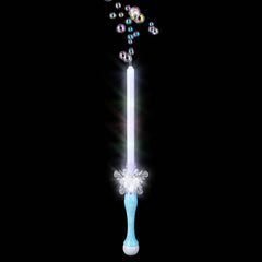 Light-Up Snowflake Bubble Wand 29"