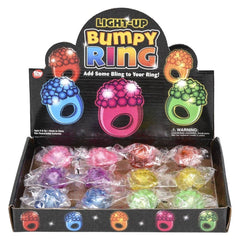 LIGHT-UP BUMPY RING LLB Light-up Toys