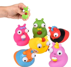 2" POPPING EYE SLUG ASSORTMENT LLB Squishy Toys